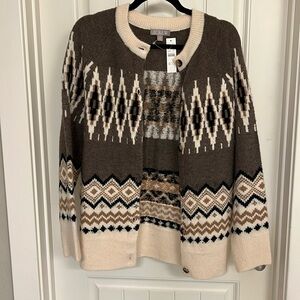 JCrew cardigan sweater - new!